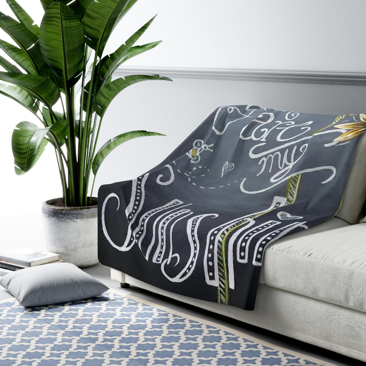 Sunflower Fleece Blanket