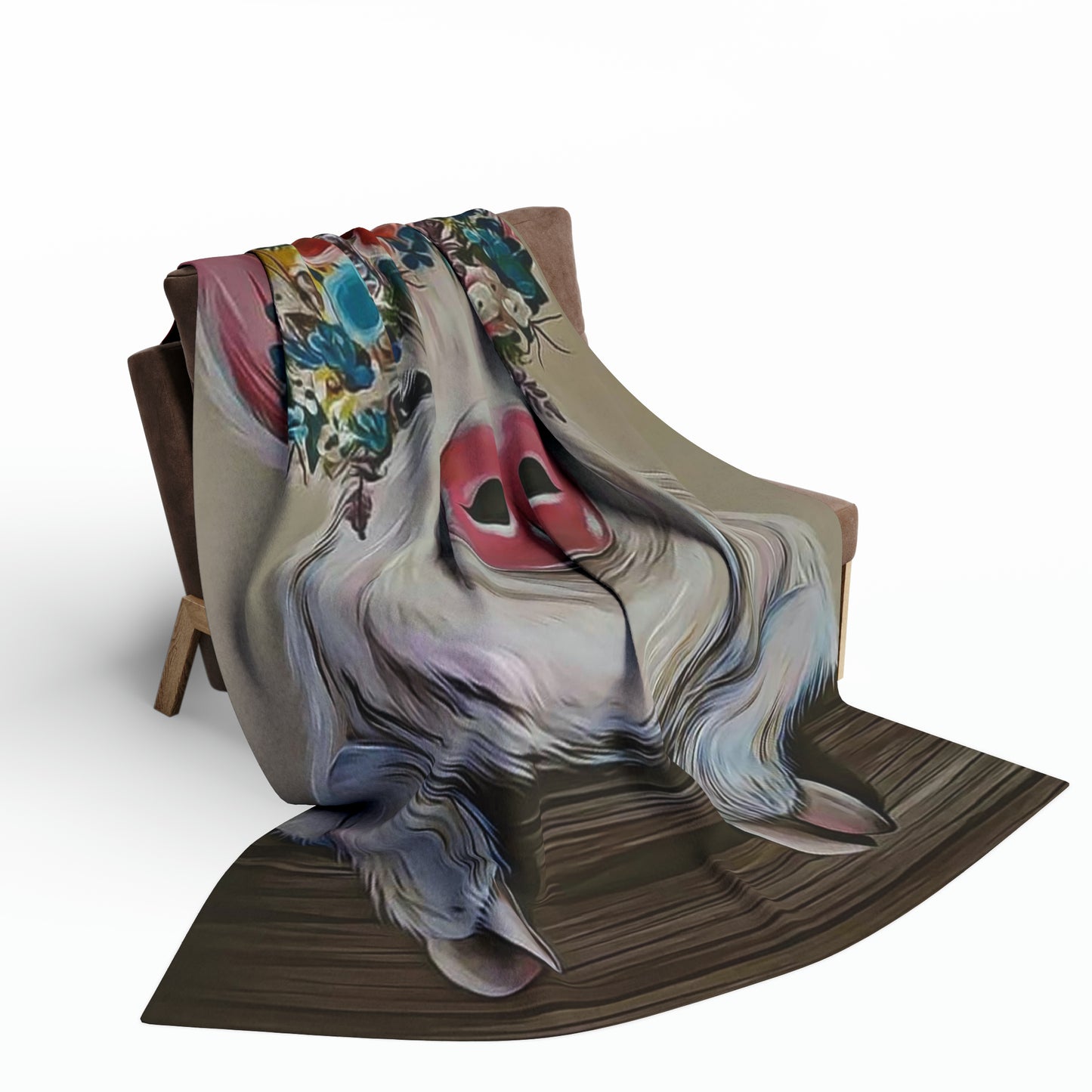 Pig Fleece Blanket