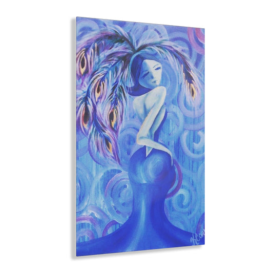 Lady Blue *Like Glass* Print