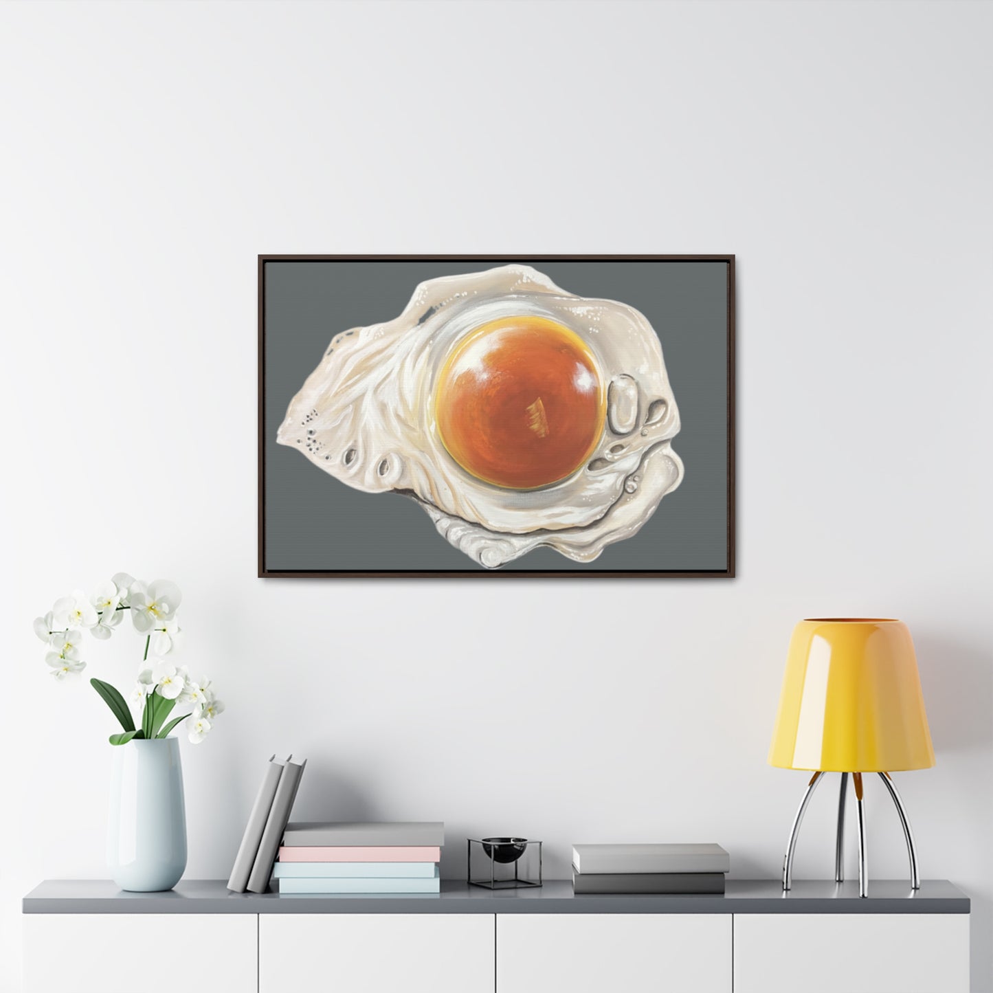 Sunny Side Up Egg Canvas Painting