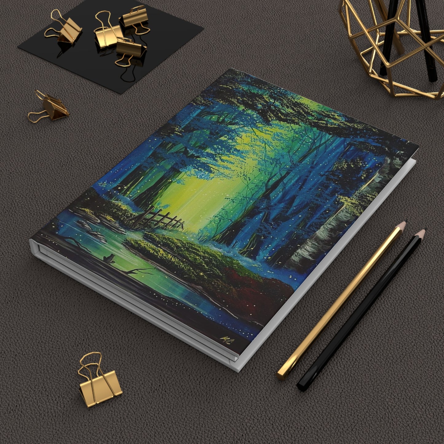 Lil Frog Landscape Hardcover Journal