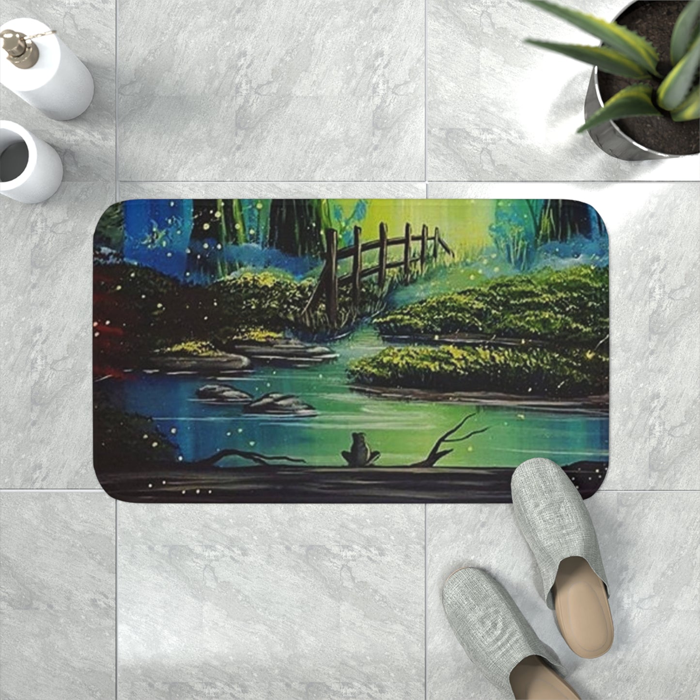 Lil Frog Bath Mat