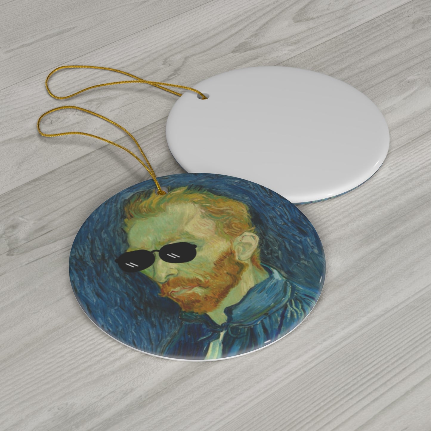 Gogh Ornament, 4 Shapes