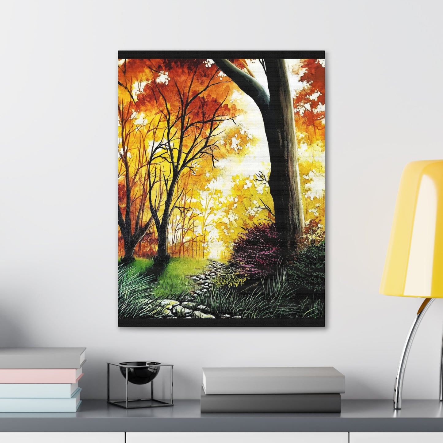 Autumn Landscape Canvas Wrap