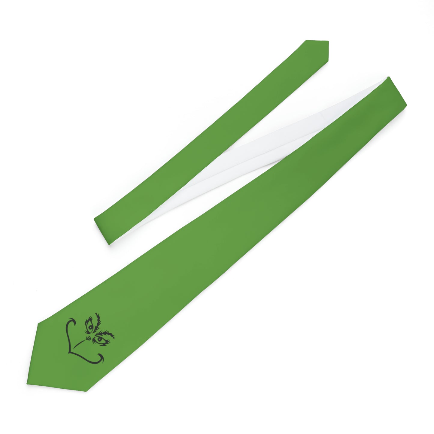 Grinch Christmas Necktie