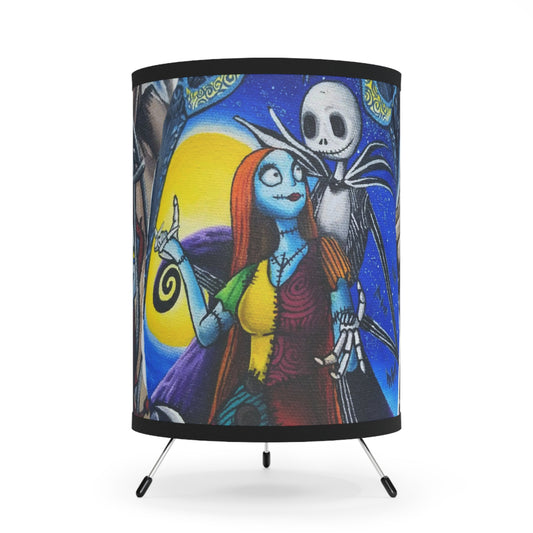 Nightmare Halloween Tripod Lamp