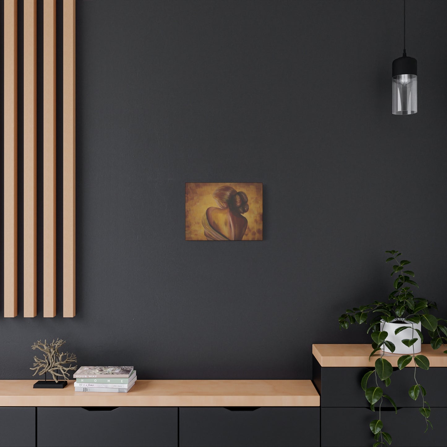 Lady Serenity Canvas Painting