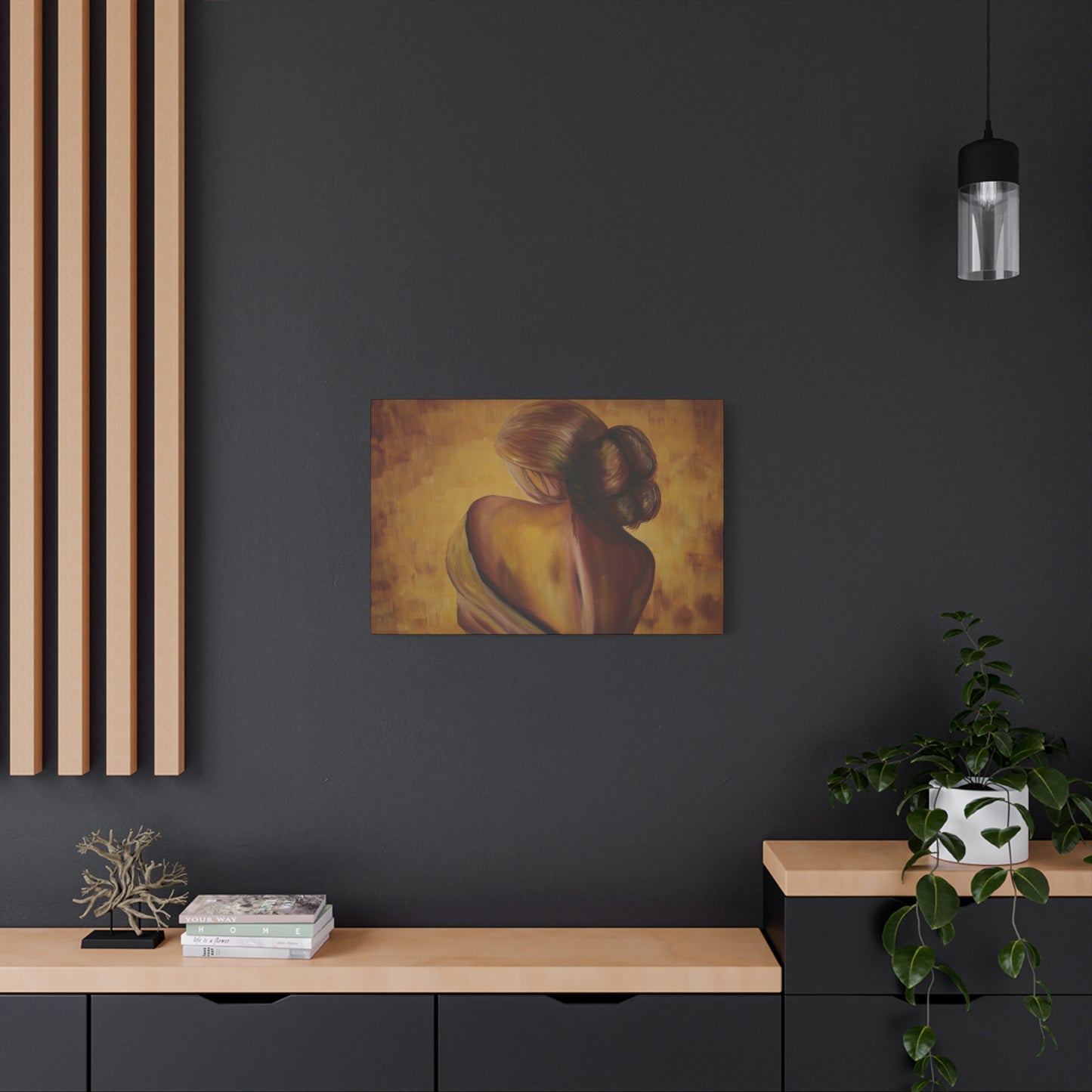 Lady Serenity Canvas Painting