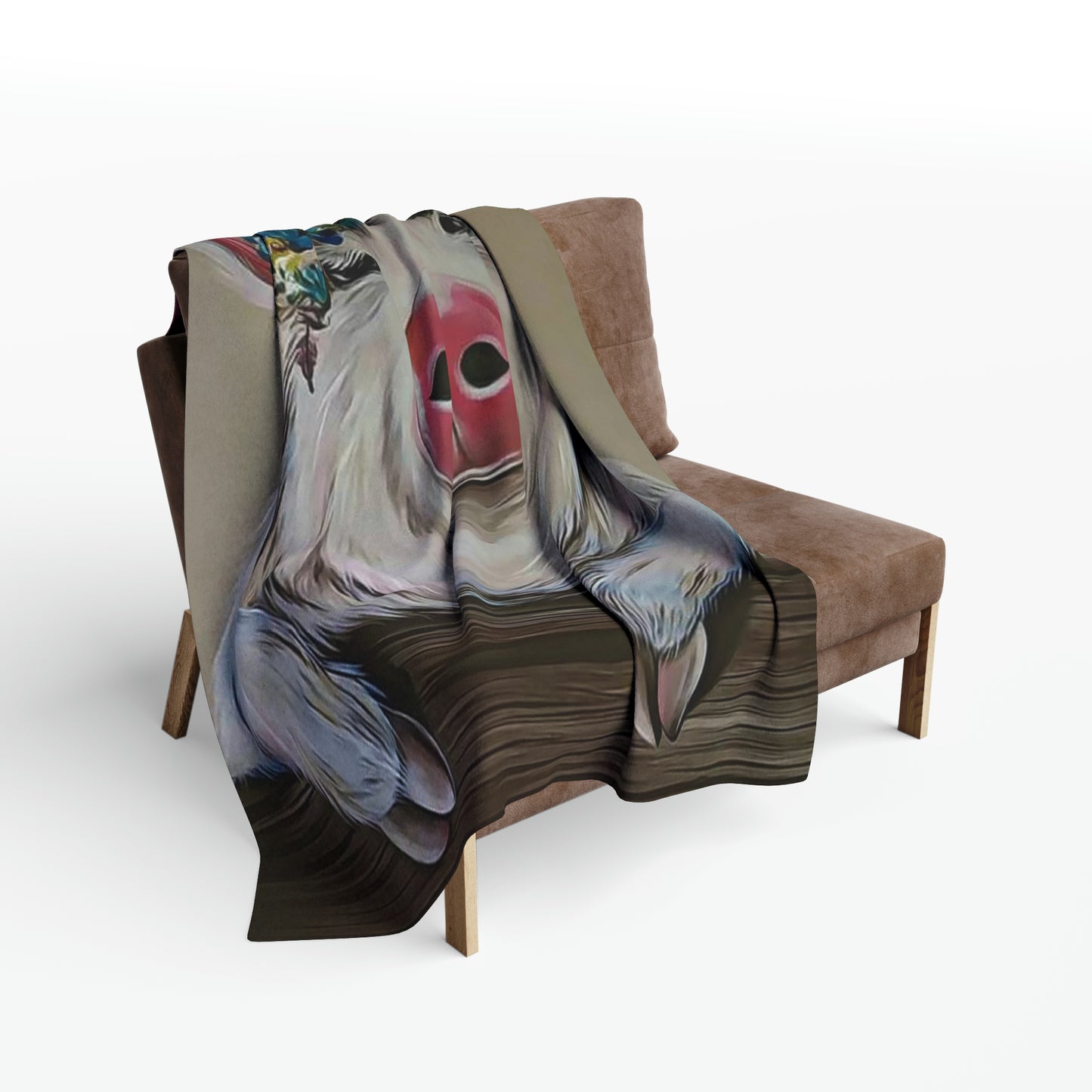 Pig Fleece Blanket