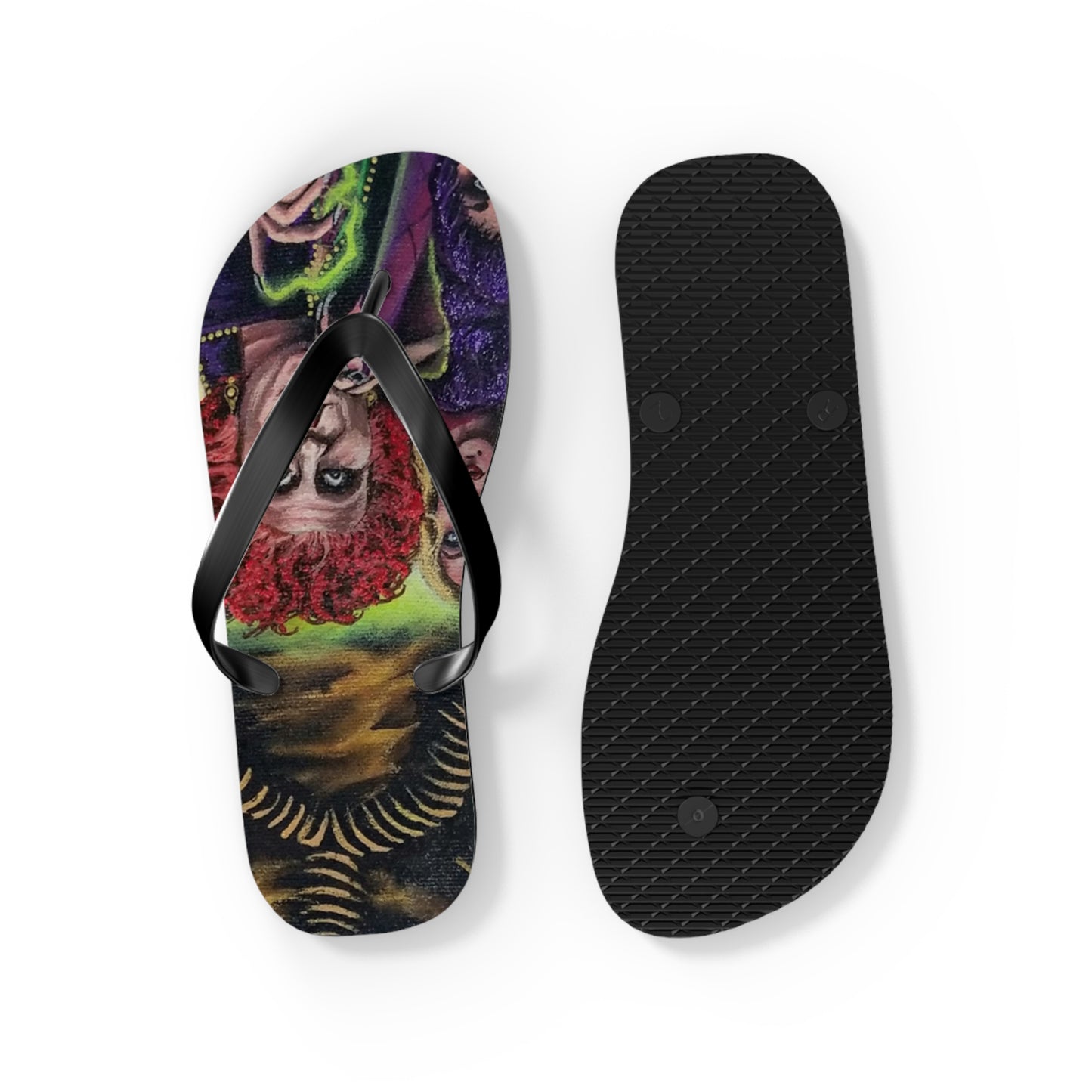 Hocus Pocus Flip Flops
