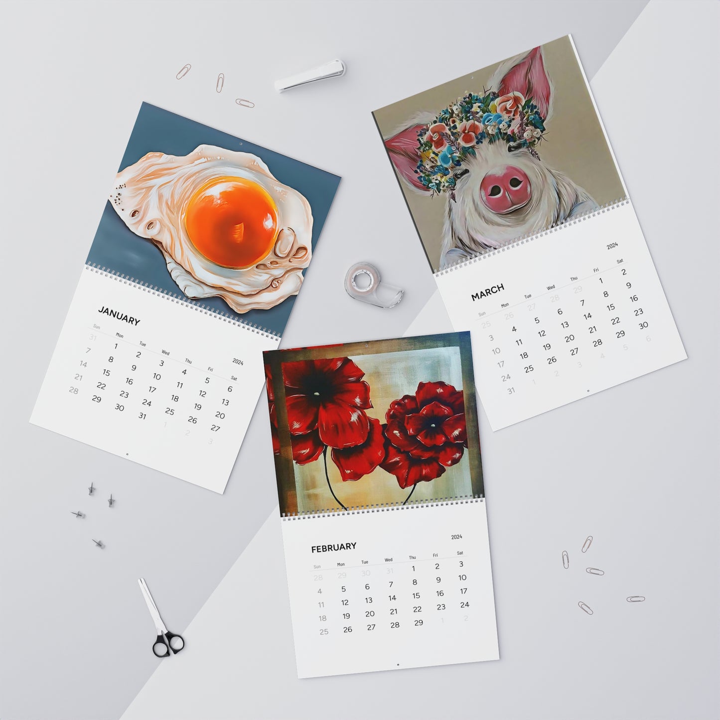 Wall Calendar (2024)
