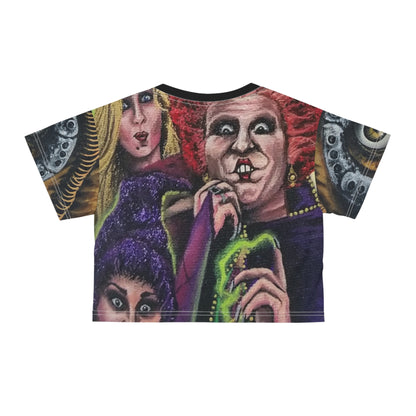 Witches Halloween Crop Tee
