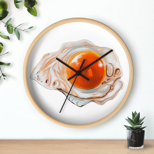 Egg Decor Wall Clock
