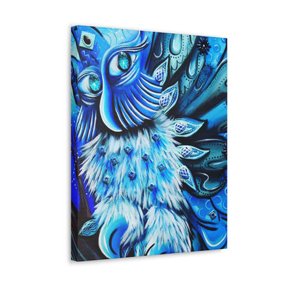 Blue Owl Love Painting