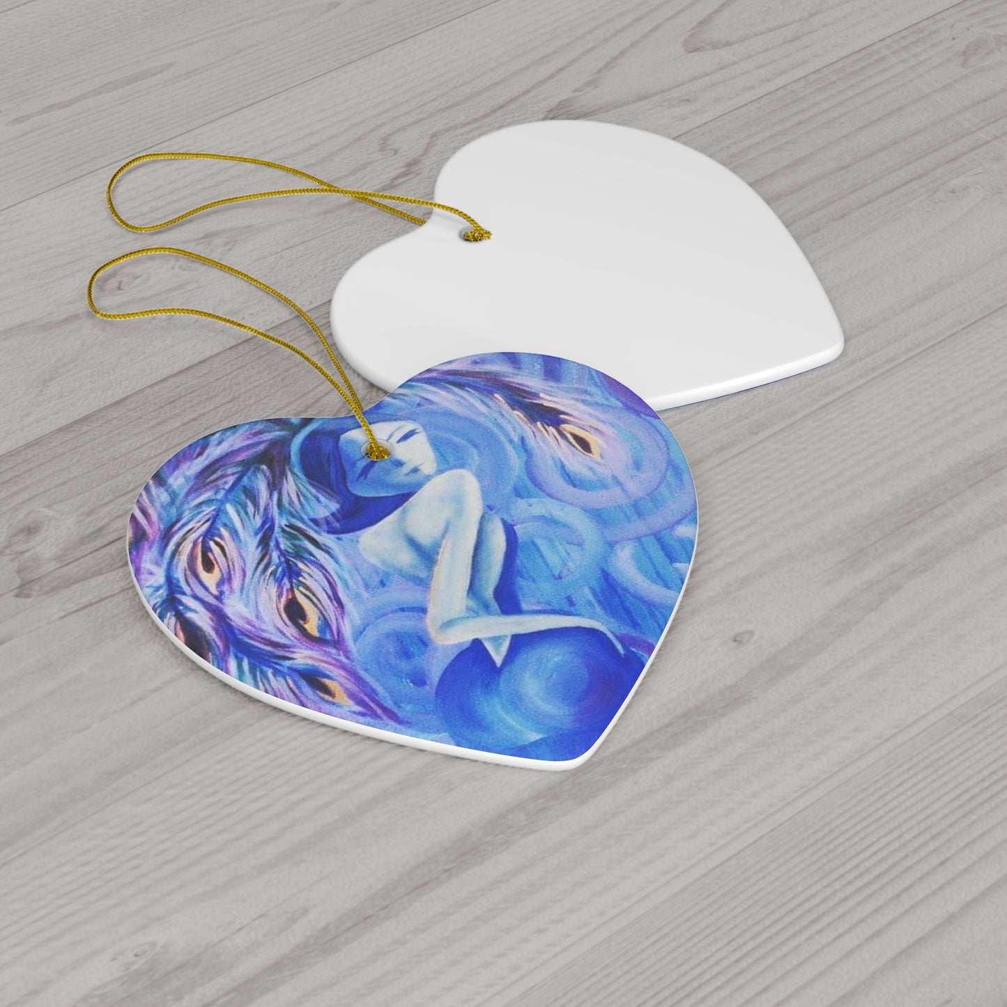 Lady Blue Ornament