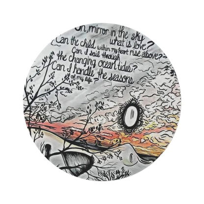 Landslide Fleetwood Mac Round Rug