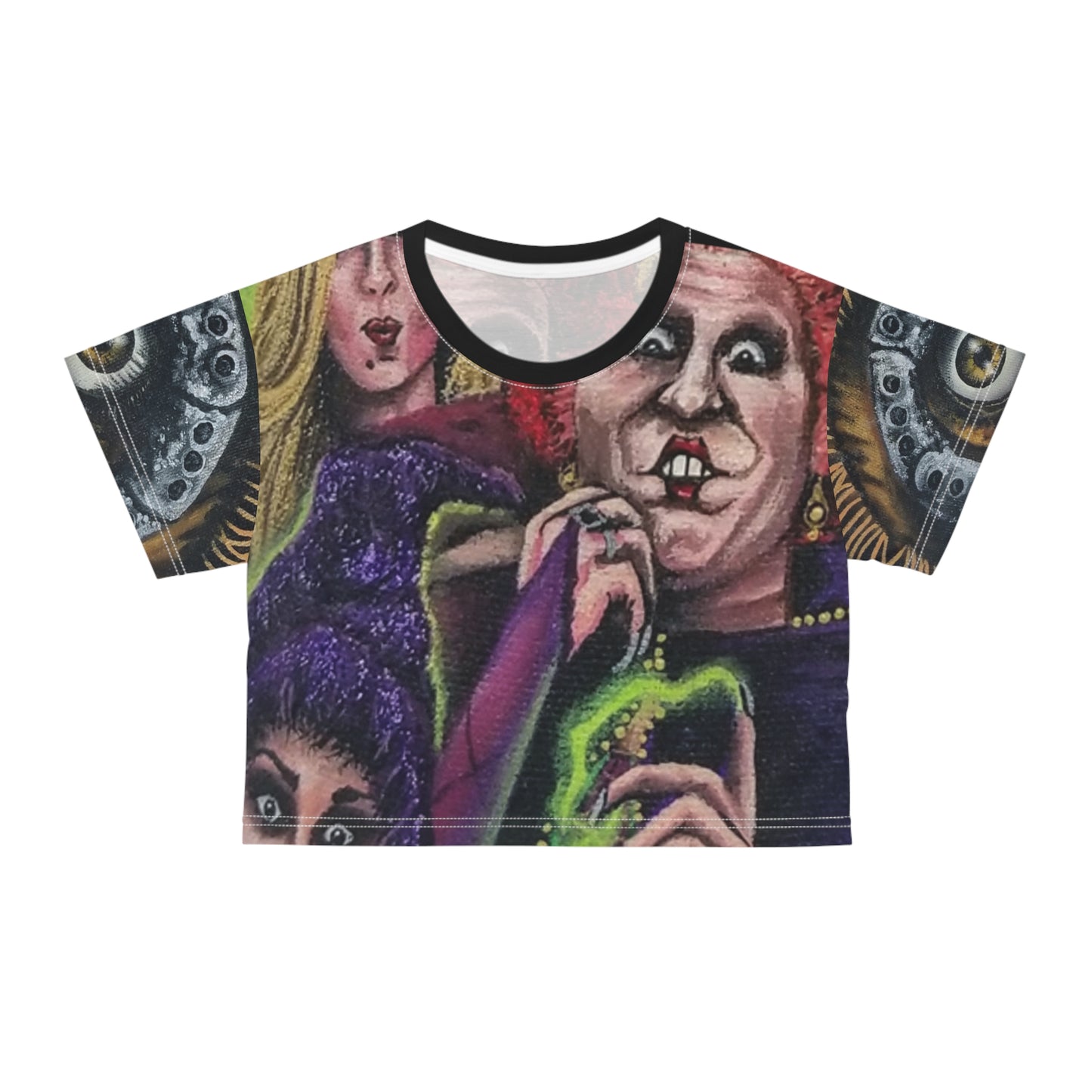 Witches Halloween Crop Tee