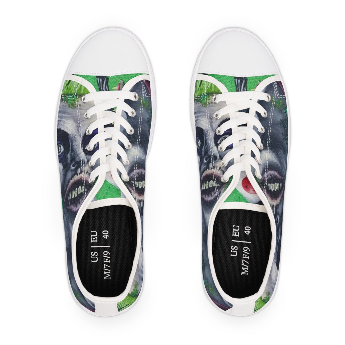 The Ghost With The Most - Low Top Sneakers