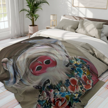 Pig Fleece Blanket
