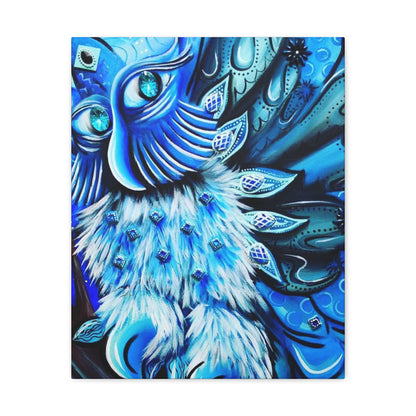 Blue Owl Love Painting