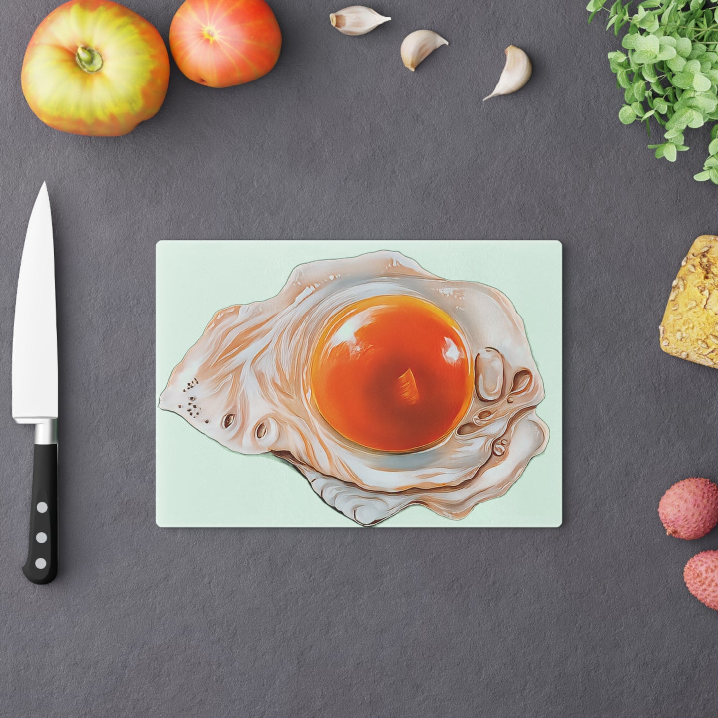 Egg Decor Kitchen Cutting Board