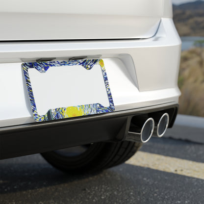 Starry License Plate Frame