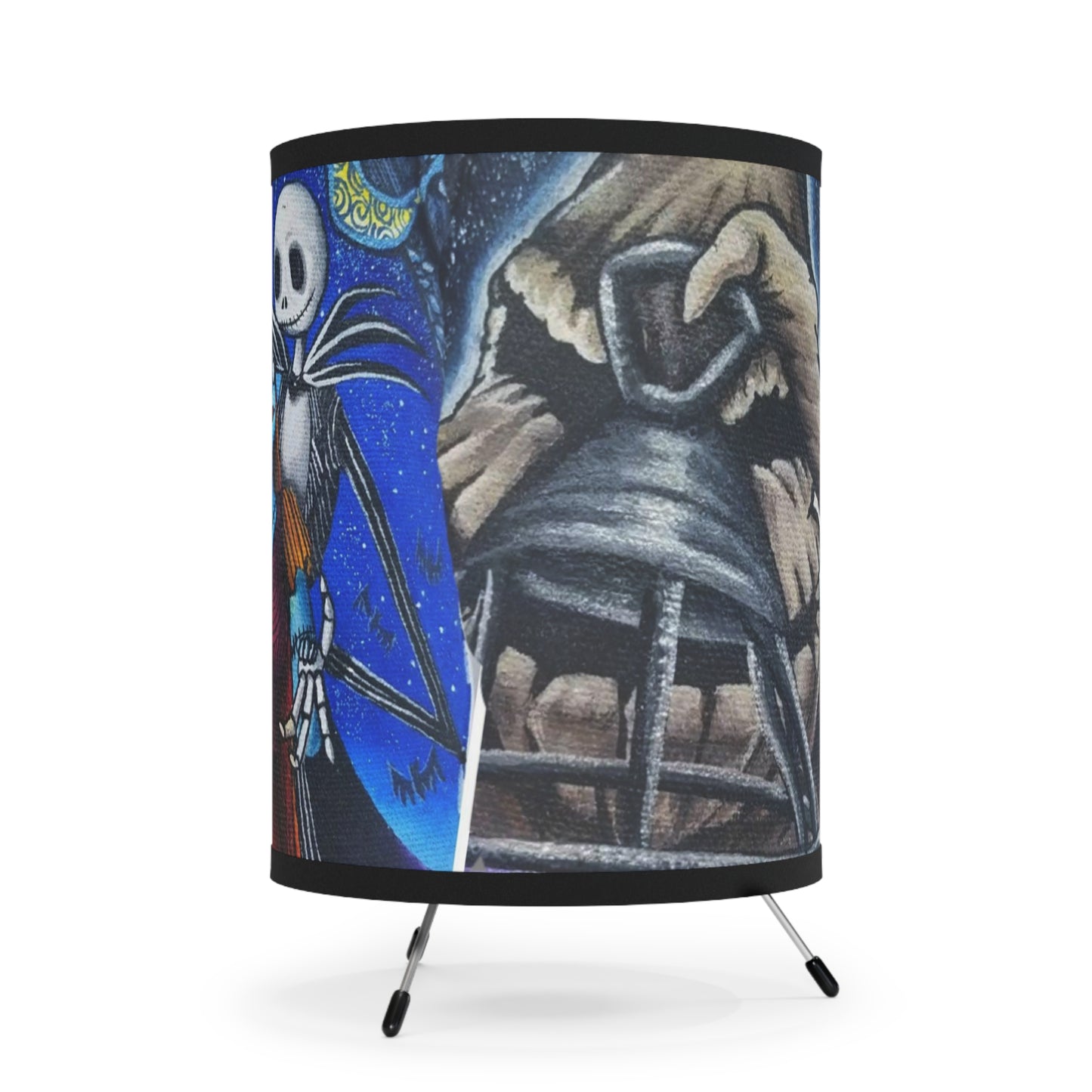 Nightmare Halloween Tripod Lamp