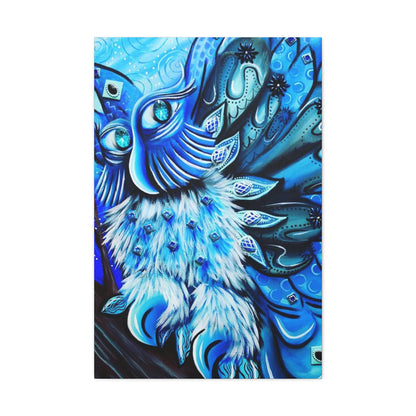 Blue Owl Love Painting