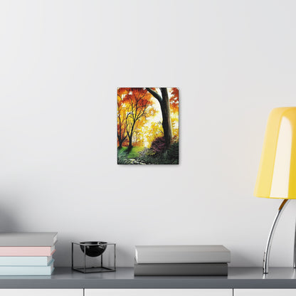 Autumn Landscape Canvas Wrap