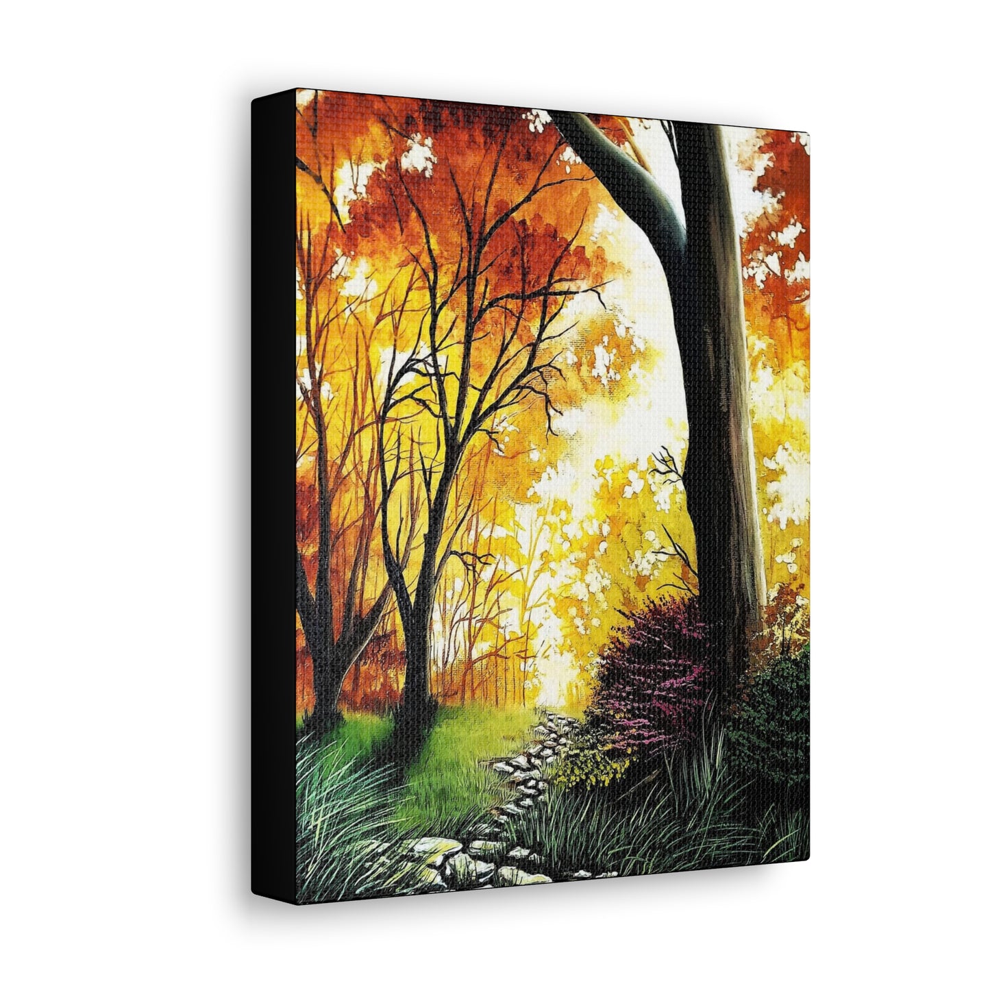 Autumn Landscape Canvas Wrap