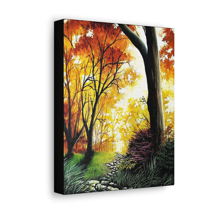 Autumn Landscape Canvas Wrap