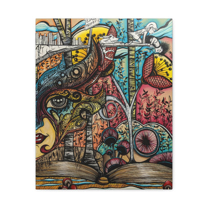 Where The Sidewalk Ends Painting