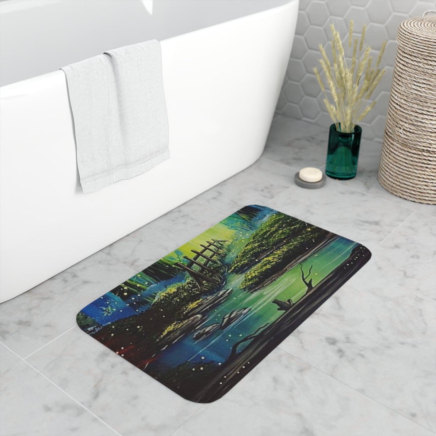Lil Frog Bath Mat