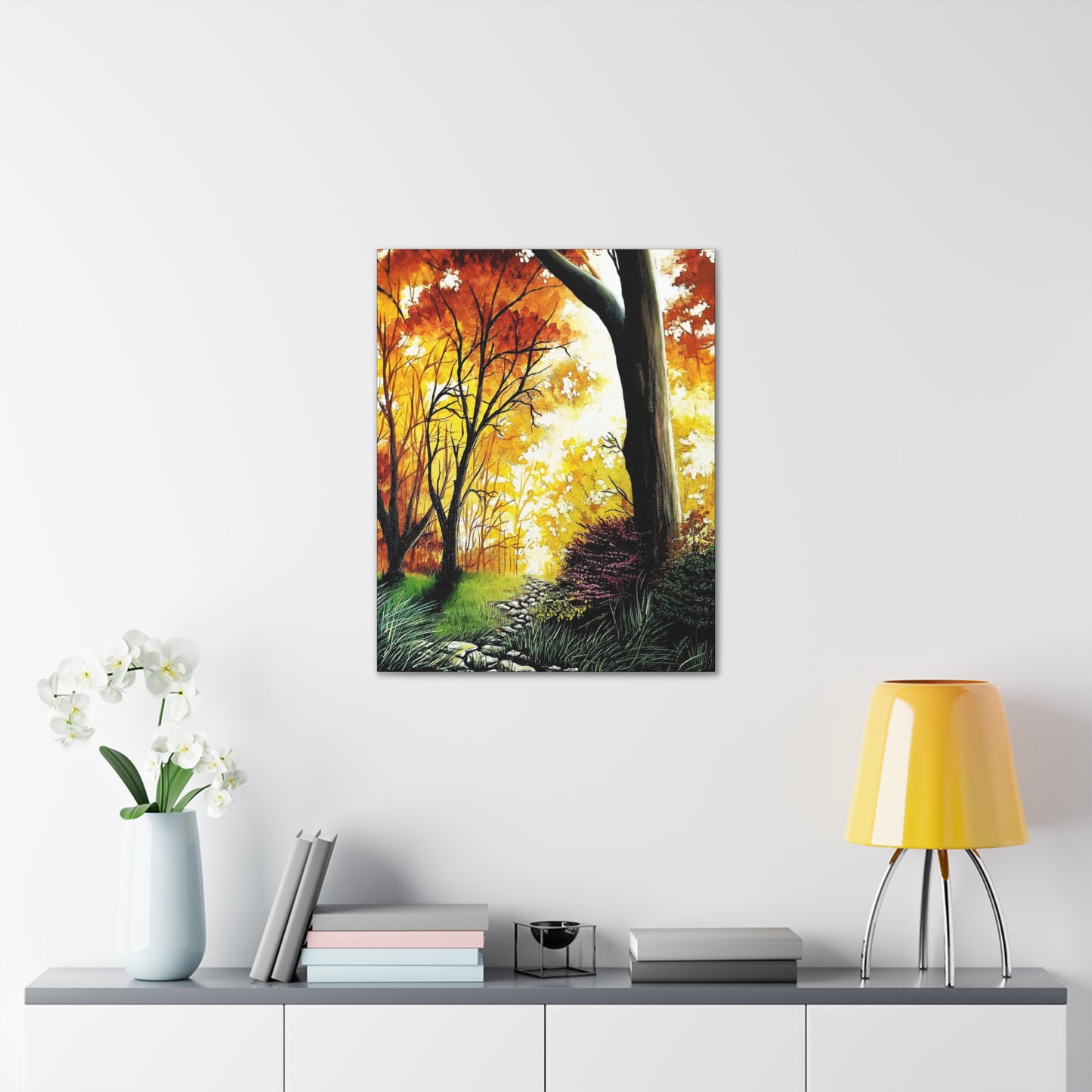 Autumn Landscape Canvas Wrap