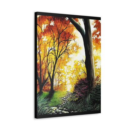 Autumn Landscape Canvas Wrap