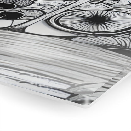 Book lovers Dream Black and White Wall Art