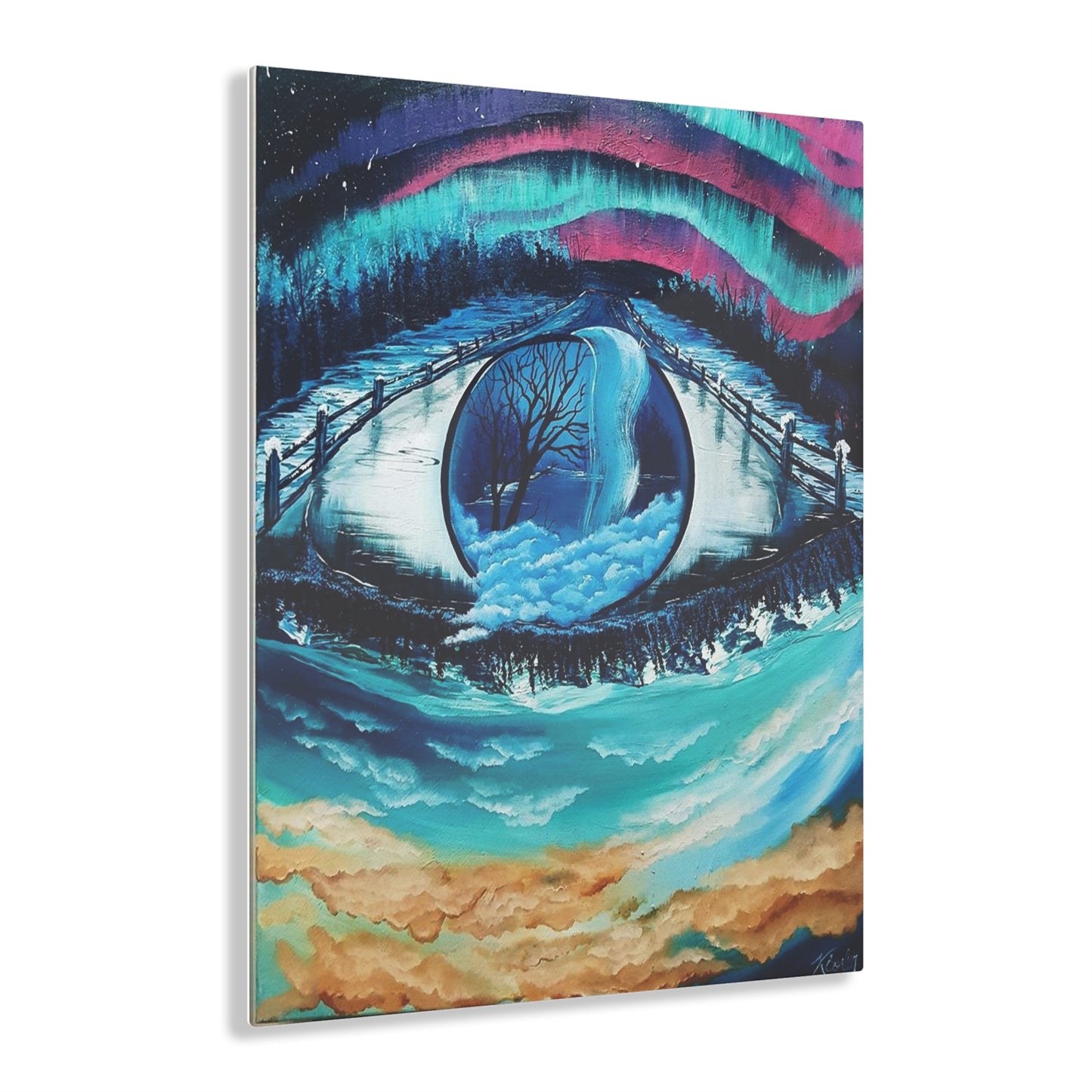 Eye River Acrylic Prints