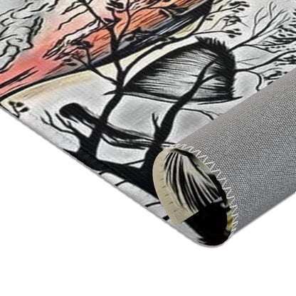 Fleetwood Mac Landslide Lyrics Area Rug