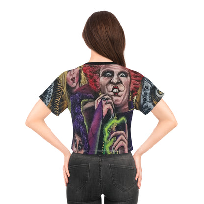Witches Halloween Crop Tee