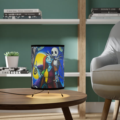 Nightmare Halloween Tripod Lamp