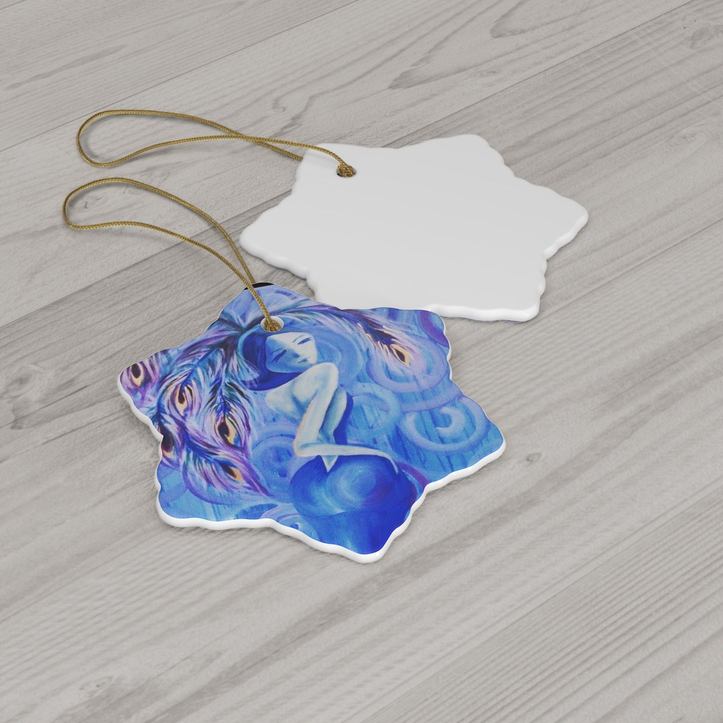 Lady Blue Ornament