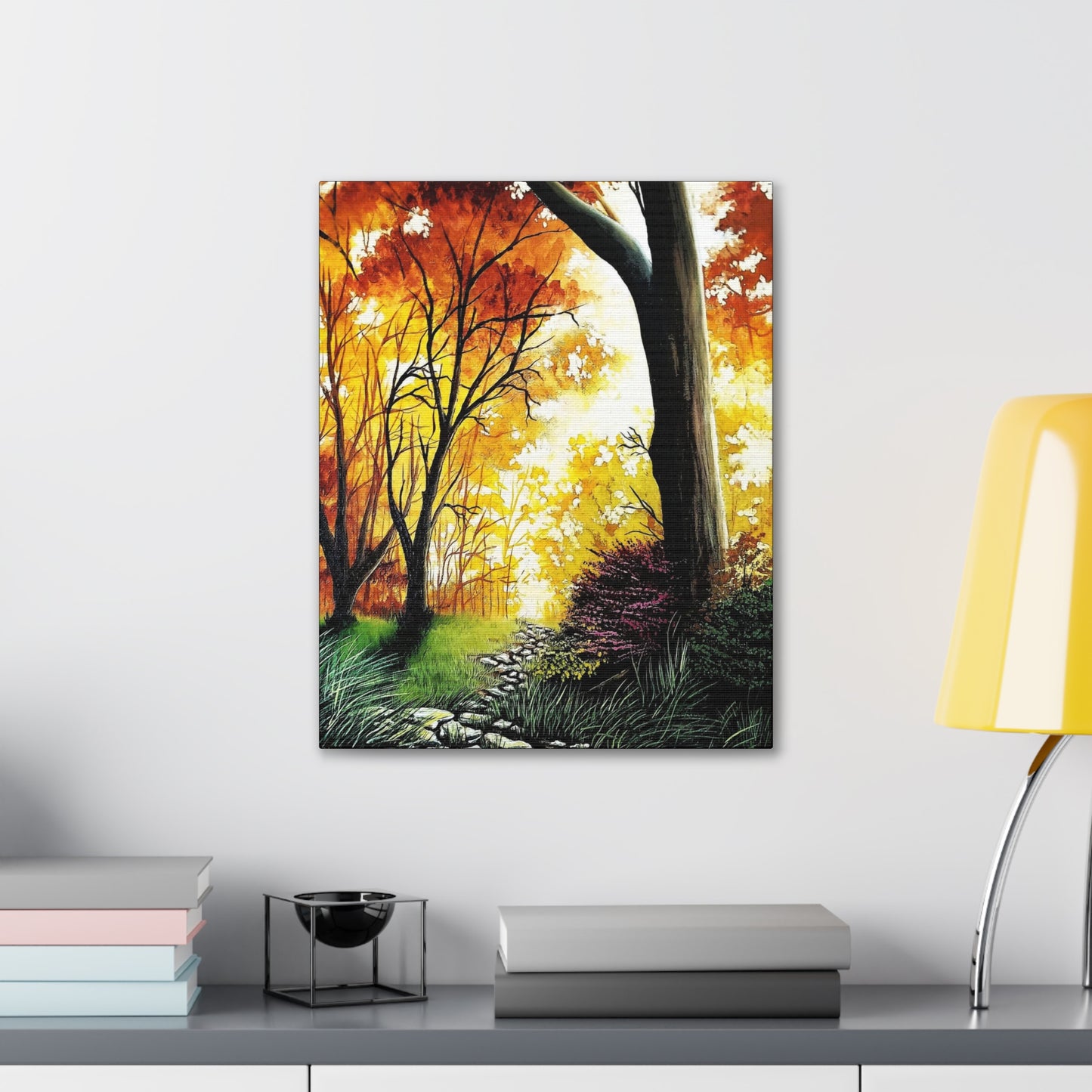 Autumn Landscape Canvas Wrap