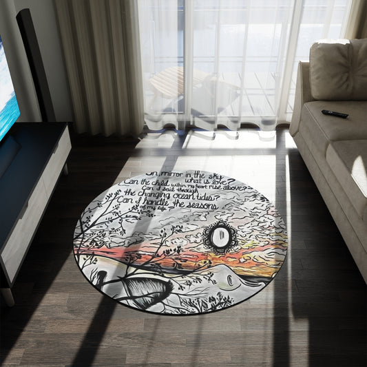 Landslide Fleetwood Mac Round Rug