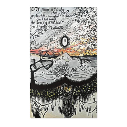 Fleetwood Mac Landslide Lyrics Area Rug