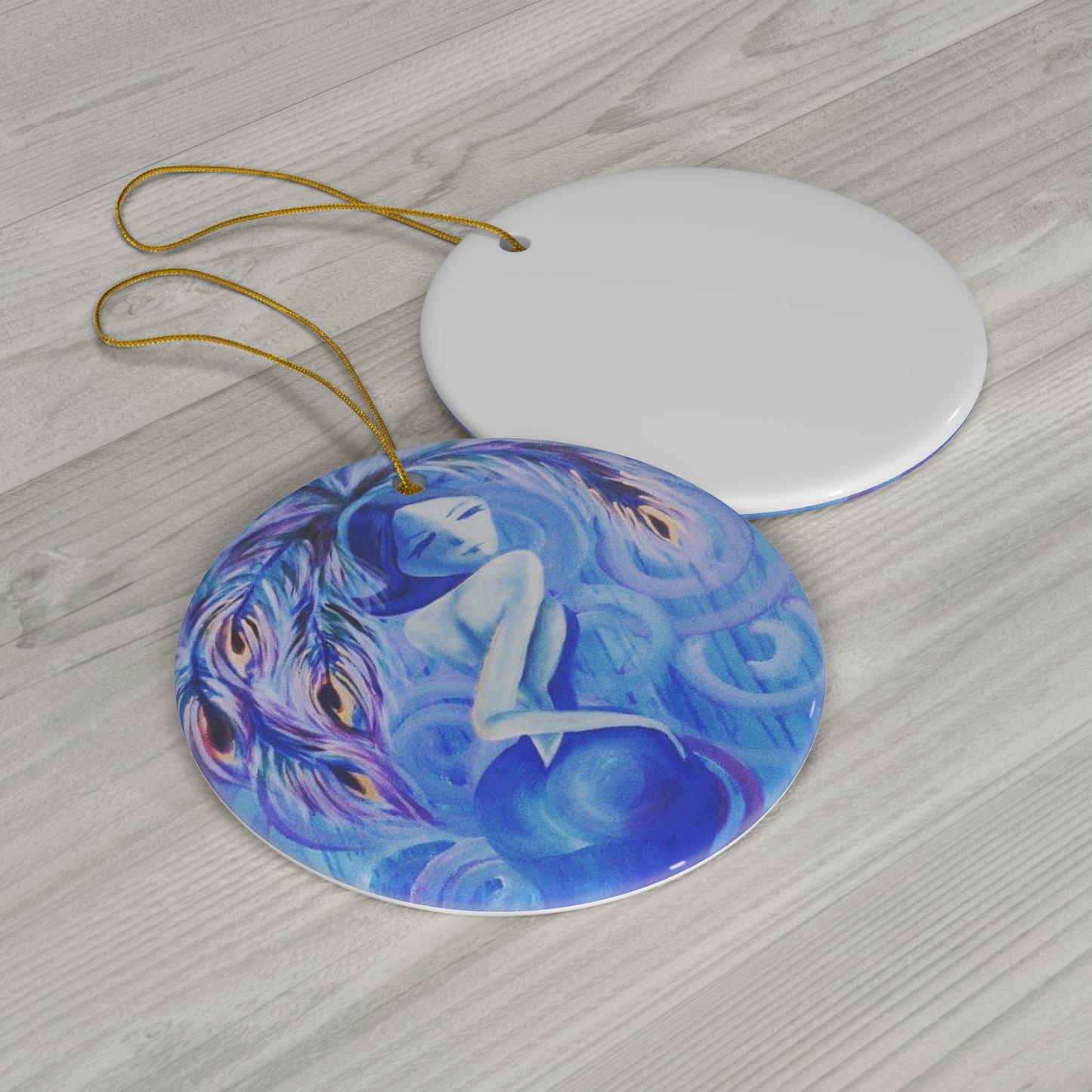 Lady Blue Ornament