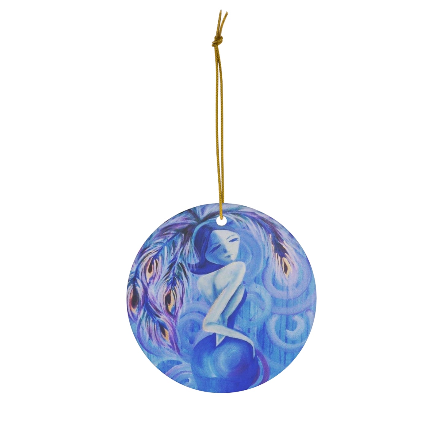 Lady Blue Ornament