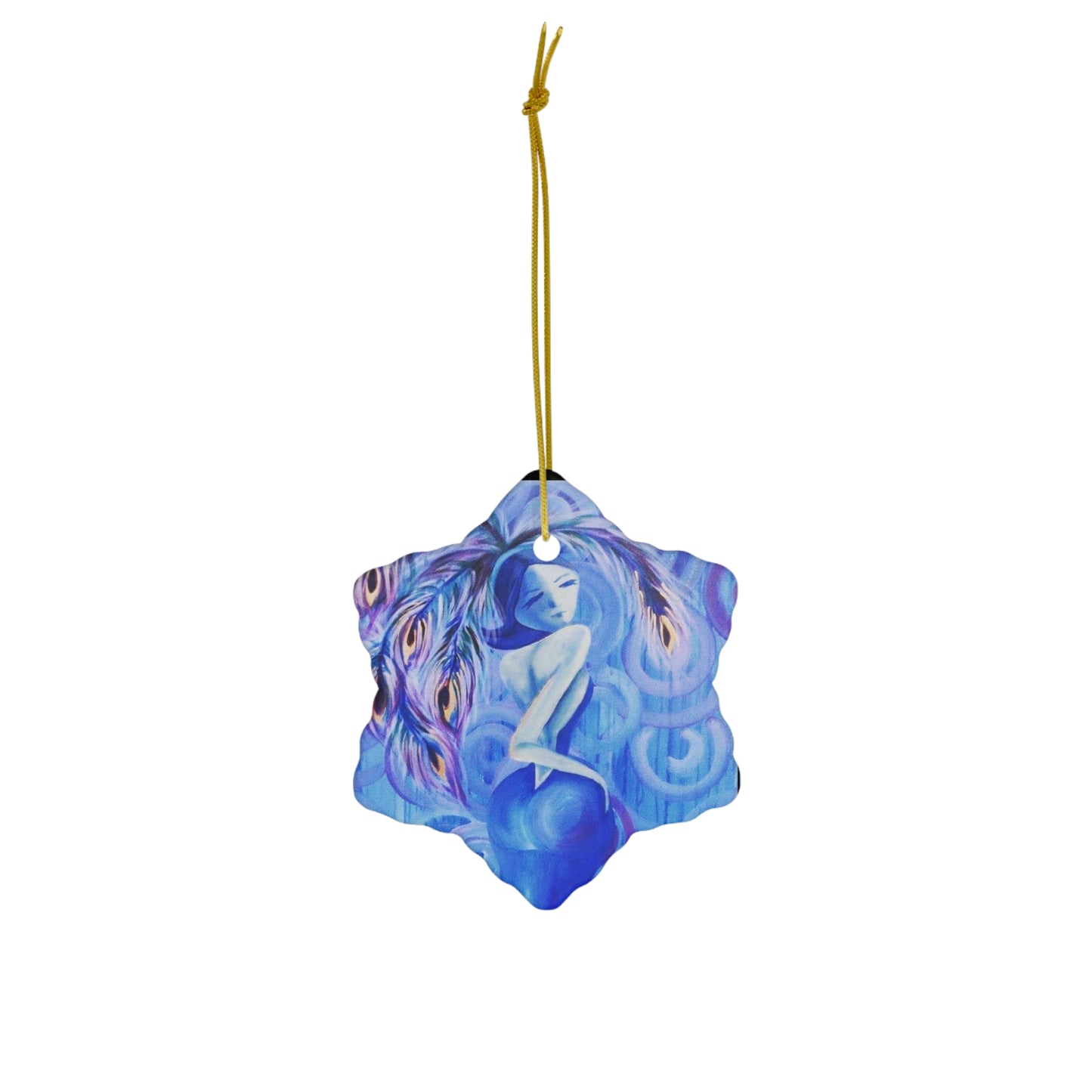 Lady Blue Ornament