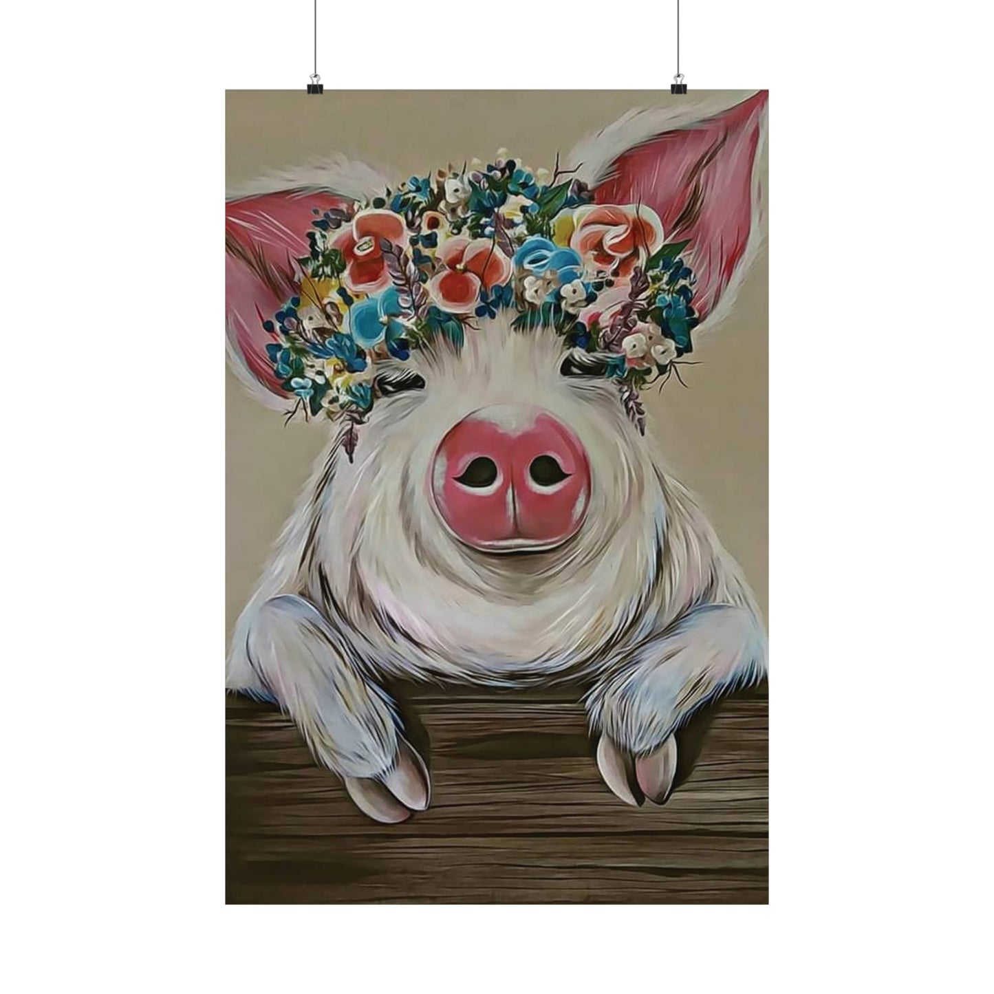 Pig Poster