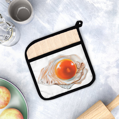 Egg Pot Holder with Pocket
