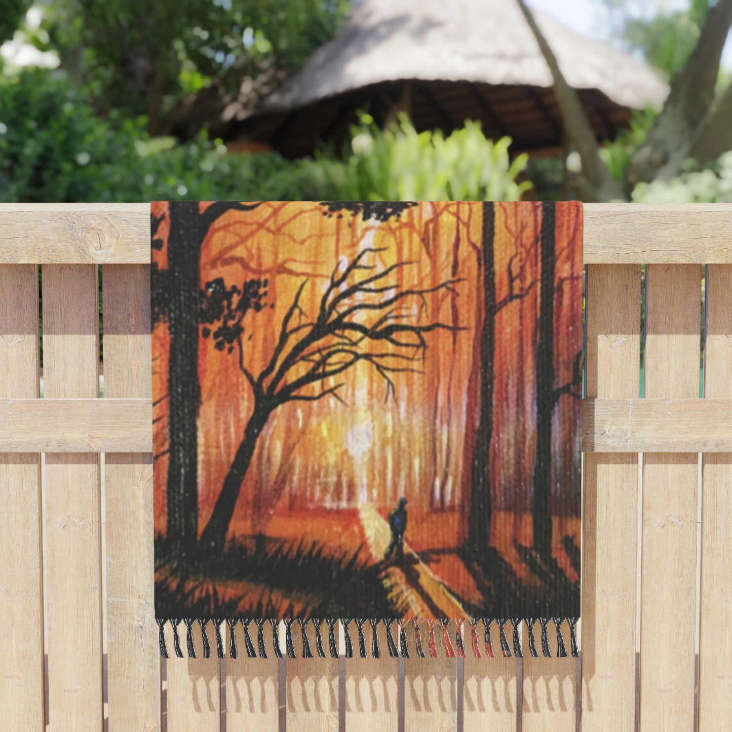 Boho Sunrise Beach Cloth